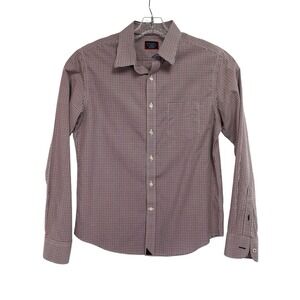 UNTUCK IT Mens Medium Slim Multicolored Plaid L/S Cotton Shirt (P6) NW/OTs